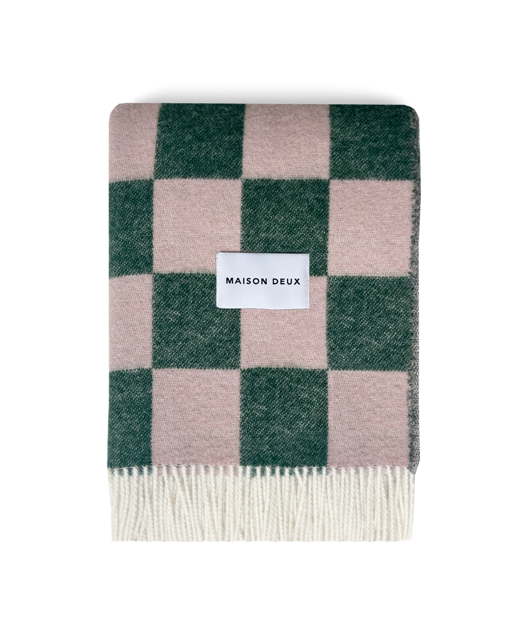 Pink & Green Checkered Blanket Pink & Green Checkered Blanket