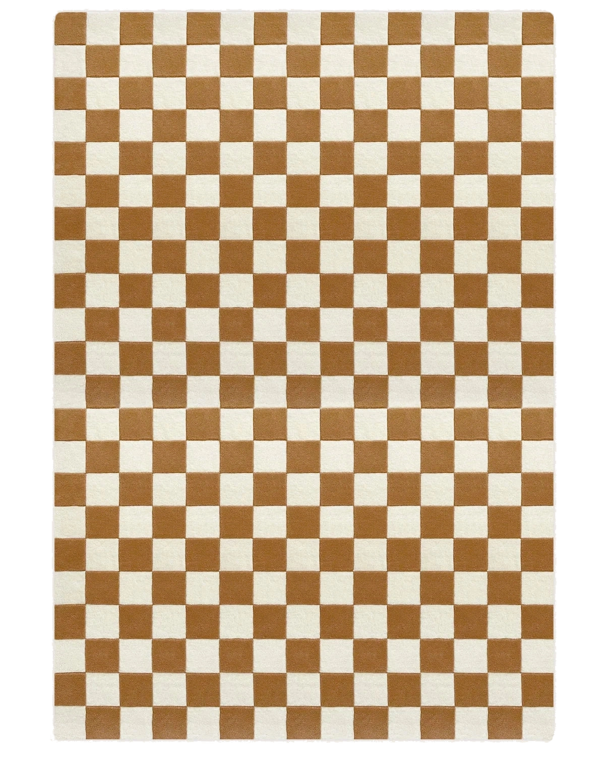 Teppich Schachbrettmuster Terra 200 x 300 cm