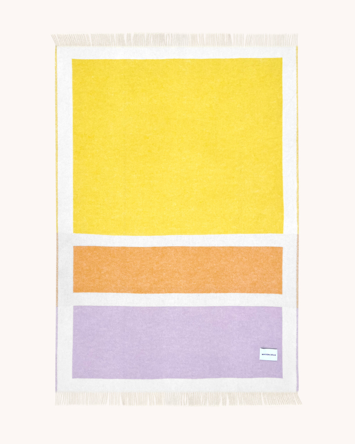 Color Block Blanket No.1 Lilac