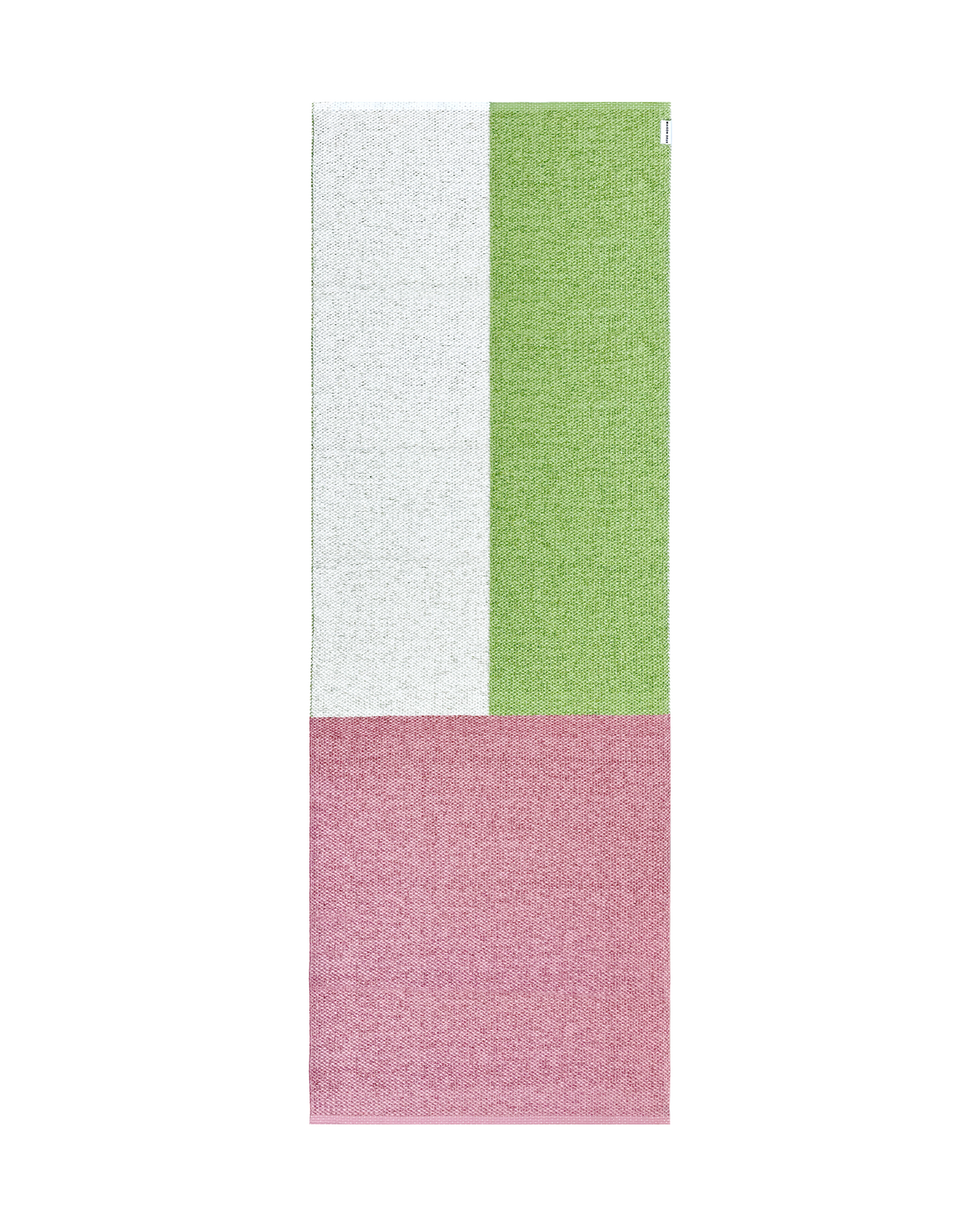 Color Block Rug Kiwi Pink 70 x 200 cm
