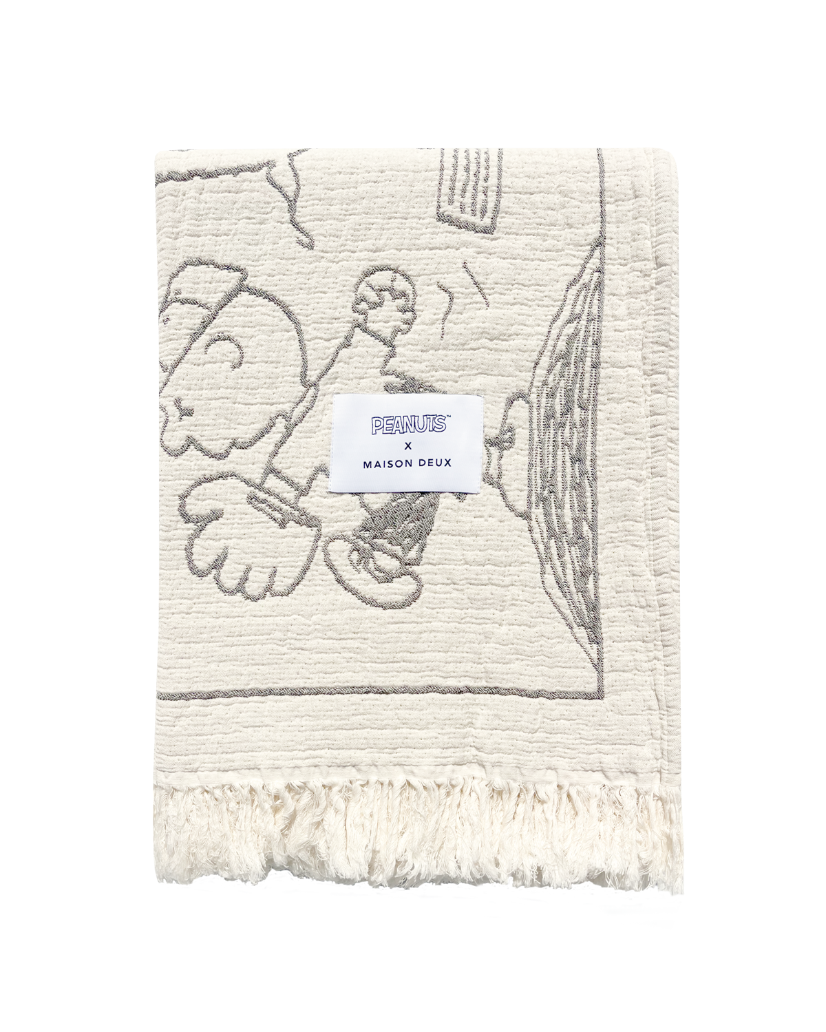 Peanuts Blanket Comic Baseball – Maison Deux