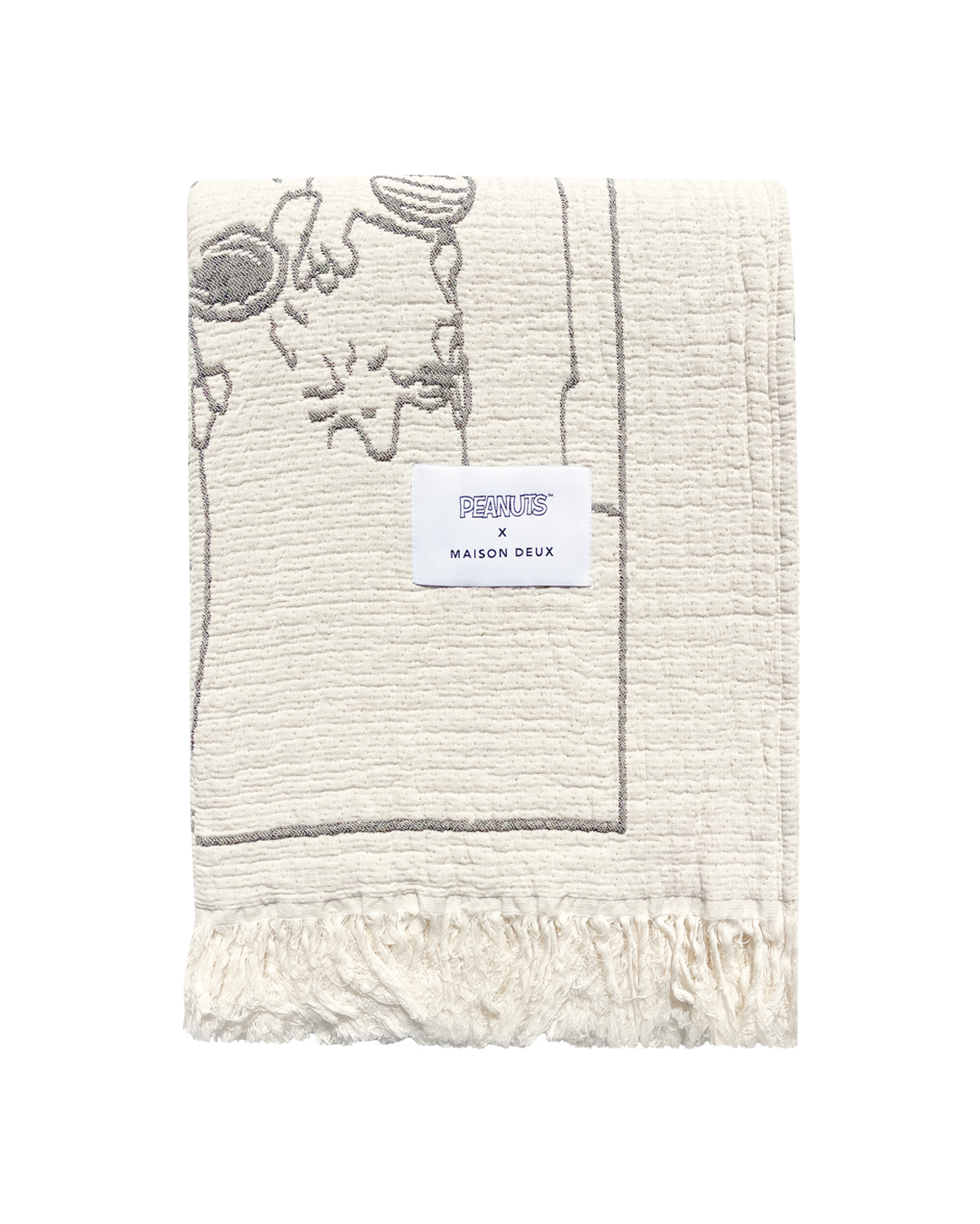 Peanuts Blanket Comic Flightschool – Maison Deux