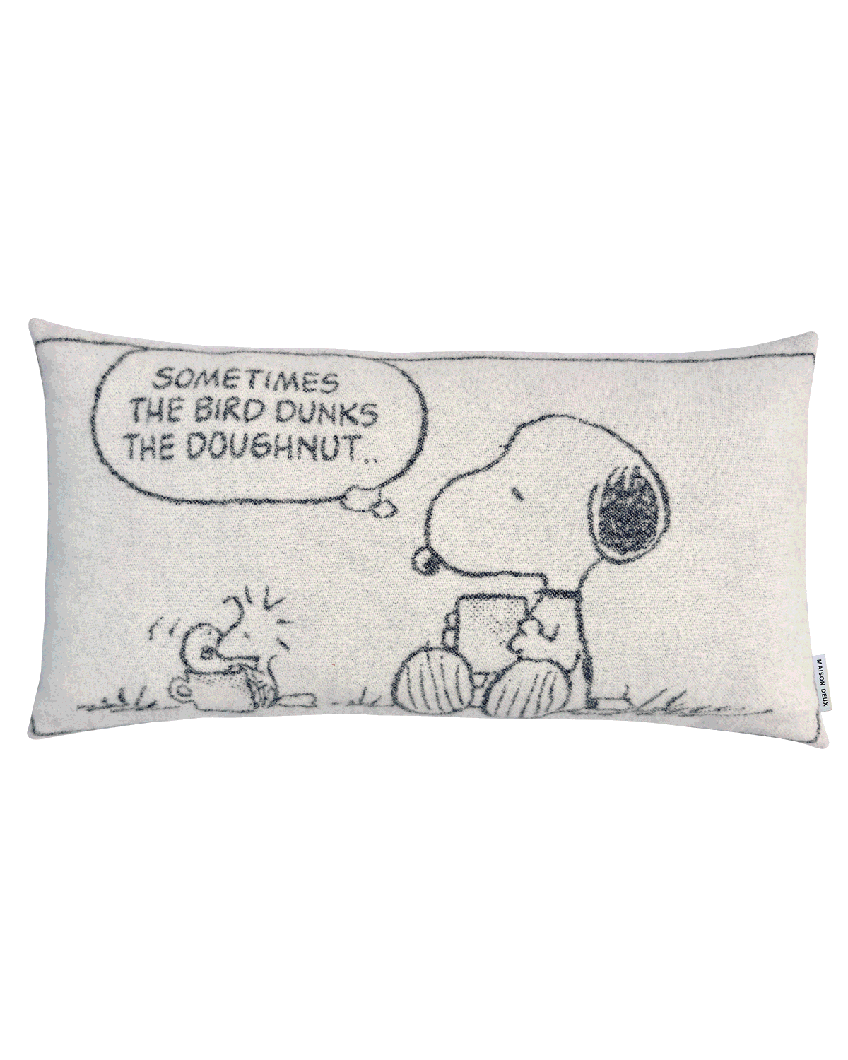 Peanuts Cushion Cover XL Comic Doughnut – Maison Deux