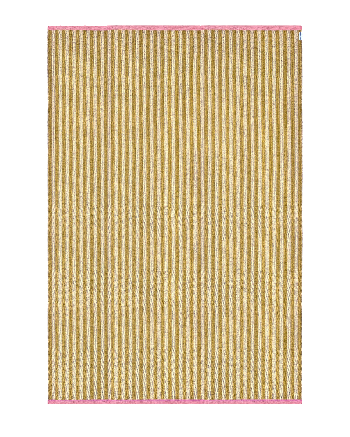 Streifenteppich Senfgelb 170 x 250 cm - Archive Sale