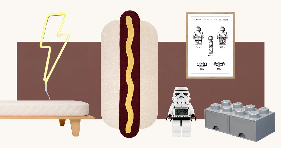 Kids Room Inspiration | Burgundy Base