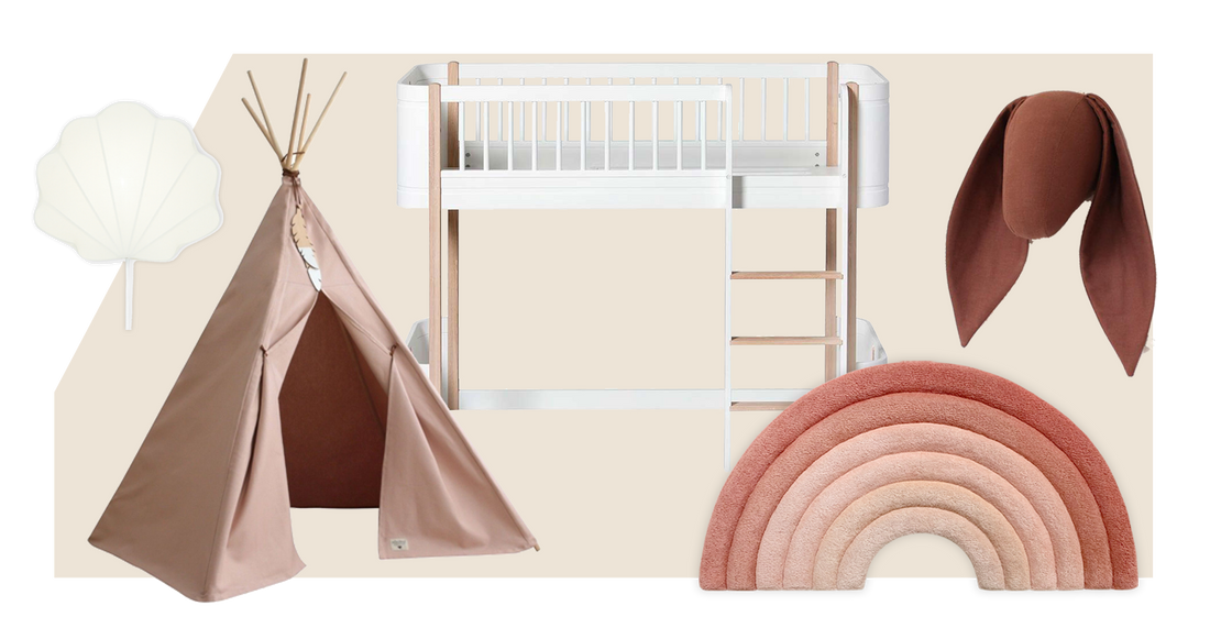 Girls Room Decoration Rusty Pink