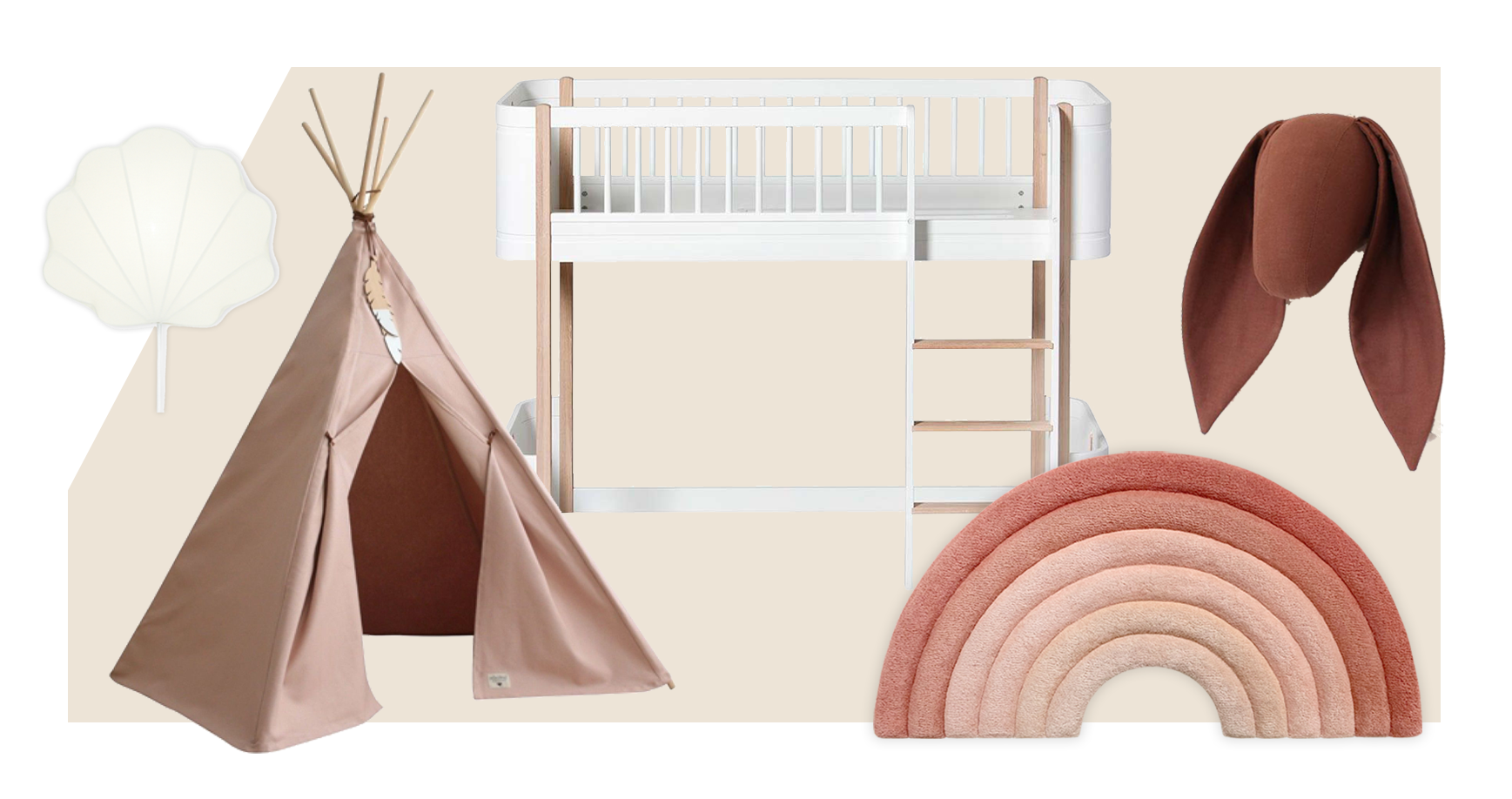 Girls Room Decoration Rusty Pink