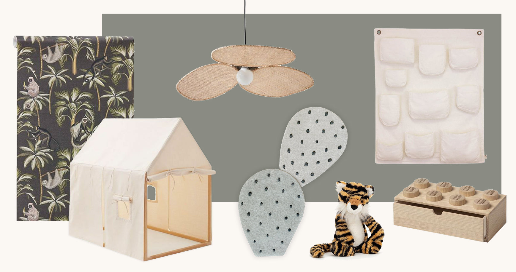 Jungle Themed Kids Room Ideas