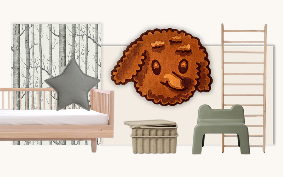 Into the woods theme kids bedroom