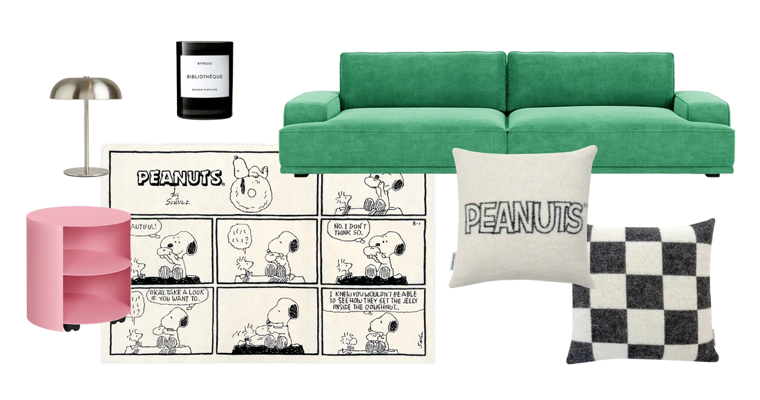 The Interior Edit | Color Pop Meets Comic