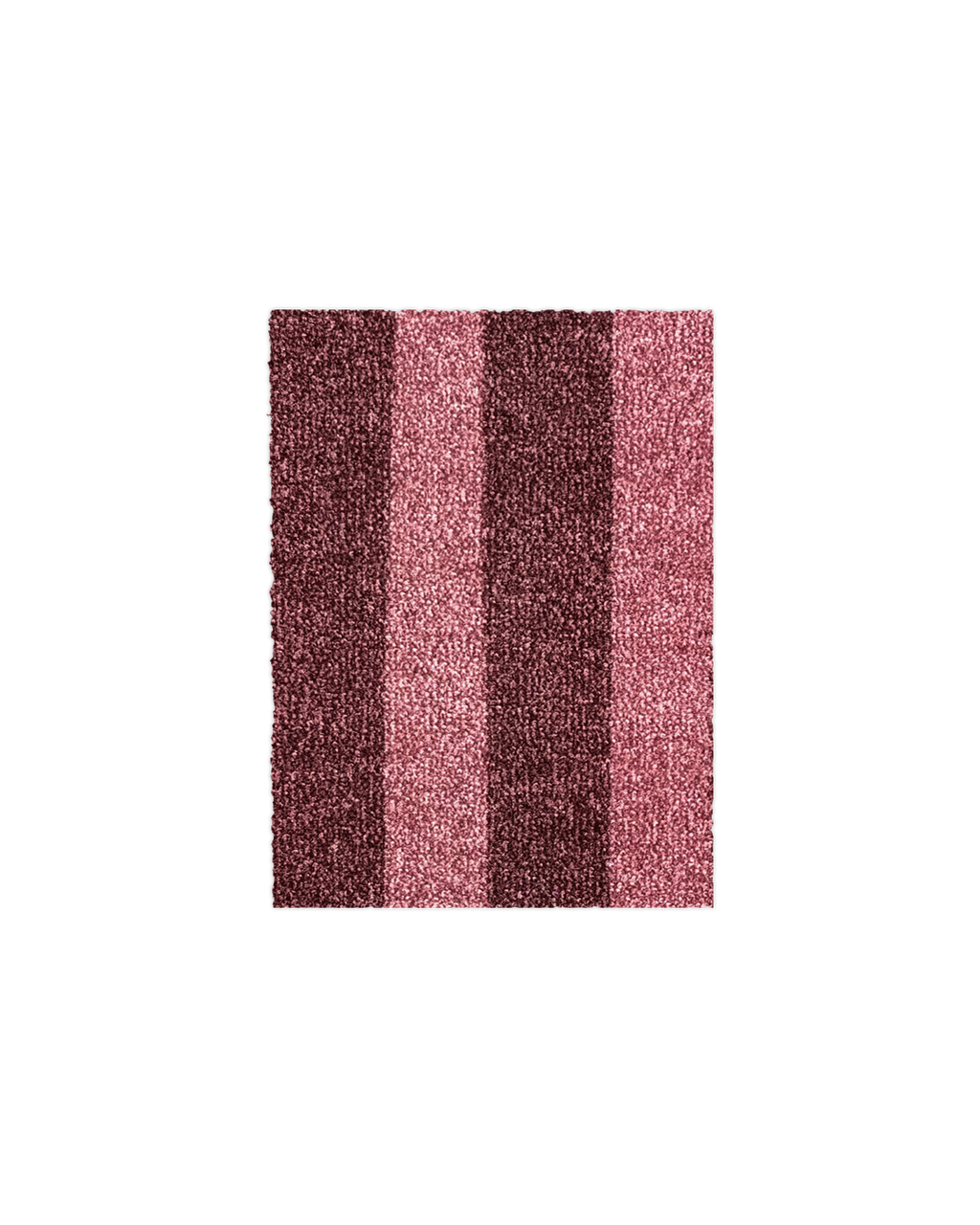 (SAMPLE) Wobbly Stripe Doormat Choco Fig