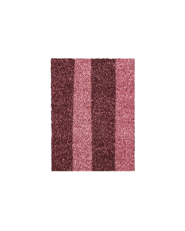(SAMPLE) Wobbly Stripe Doormat Choco Fig
