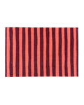 Wobbly Stripe Deurmat Bordeaux Coral