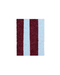 (SAMPLE) Wobbly Stripe Doormat Bordo Ice Blue