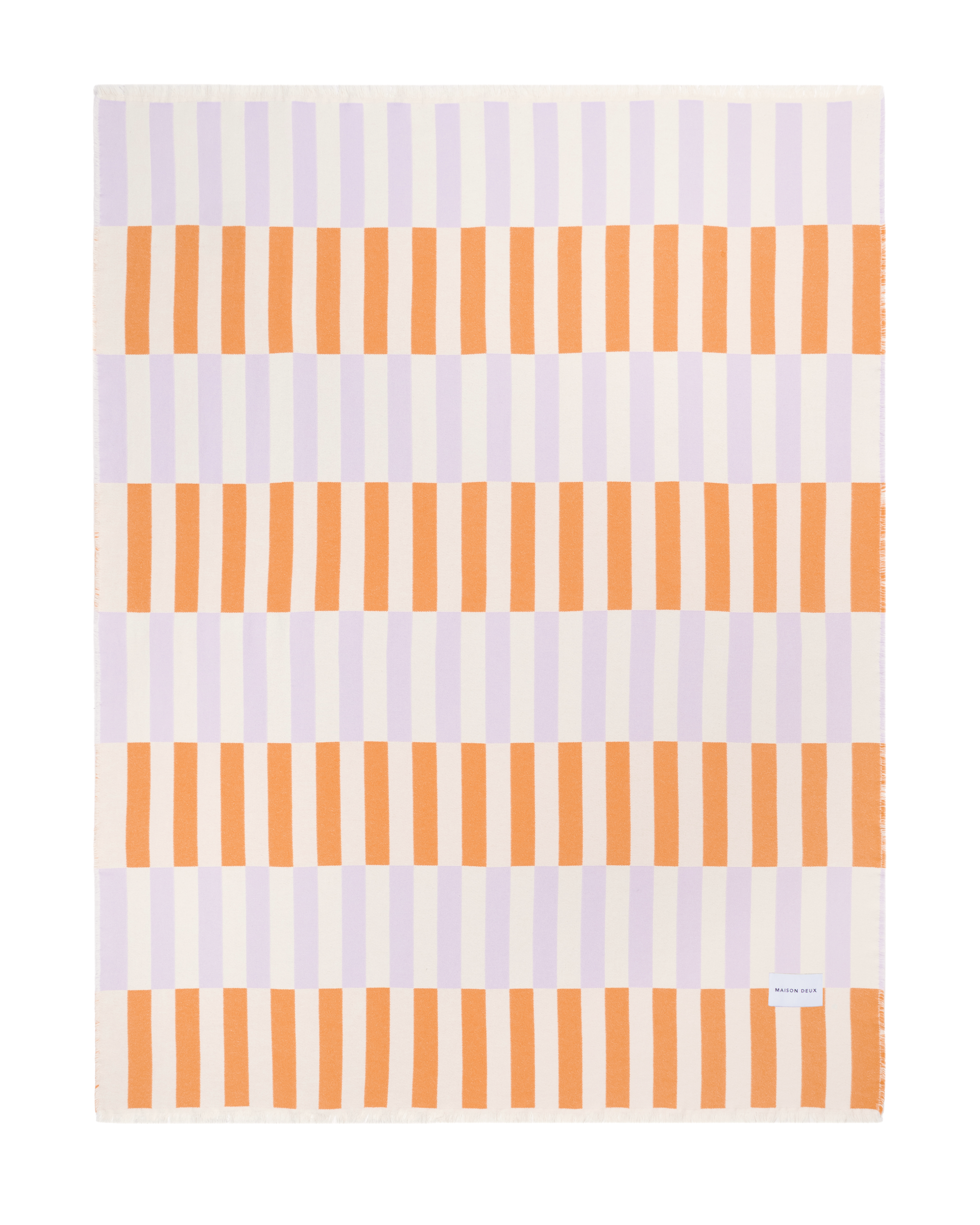 Tiles Blanket Papaya Lilac