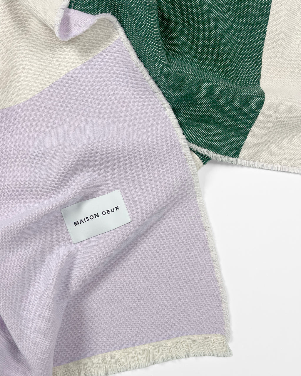 Check Bold Blanket Lilac Forest