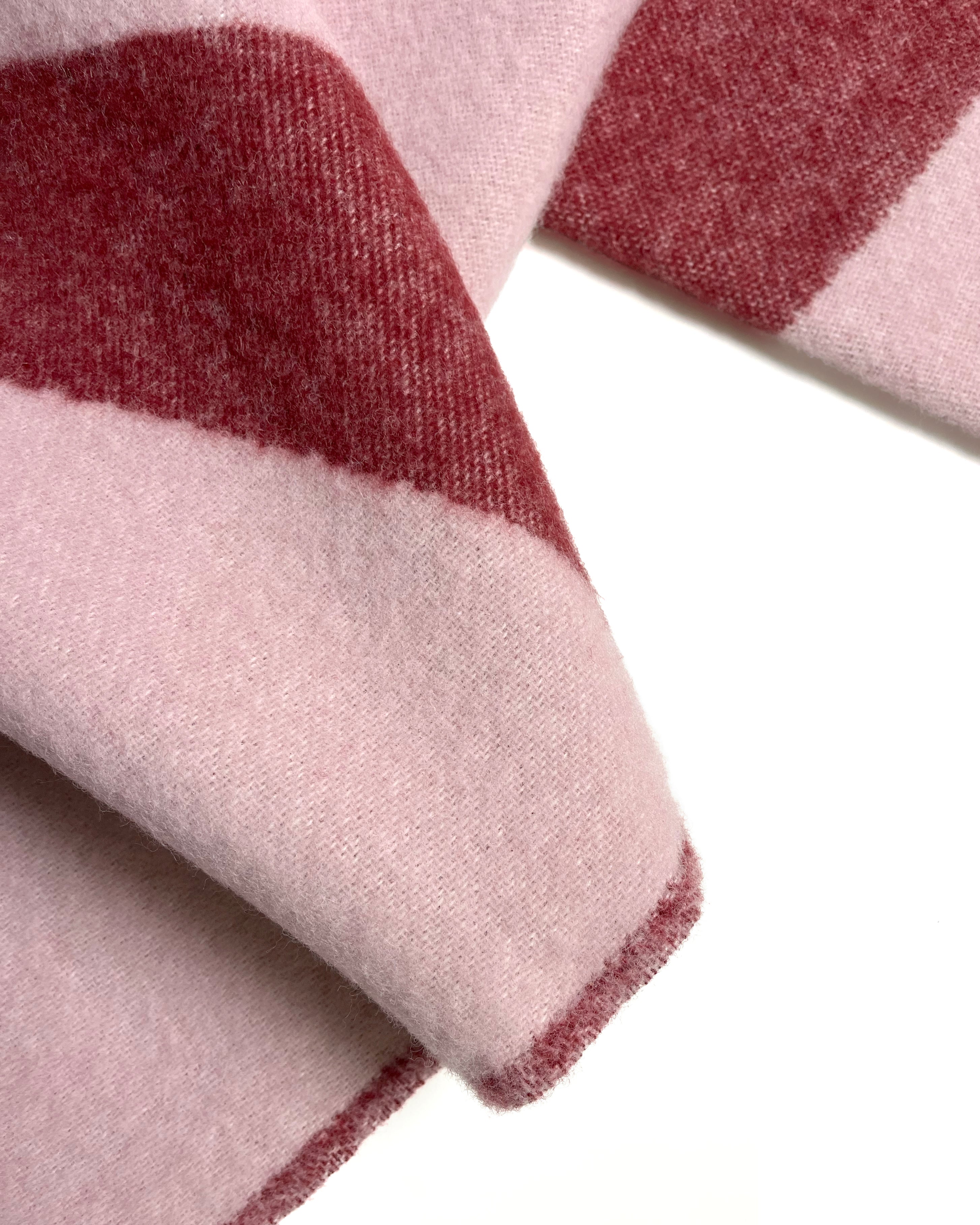 Swirl Plaid Roze Bordeaux