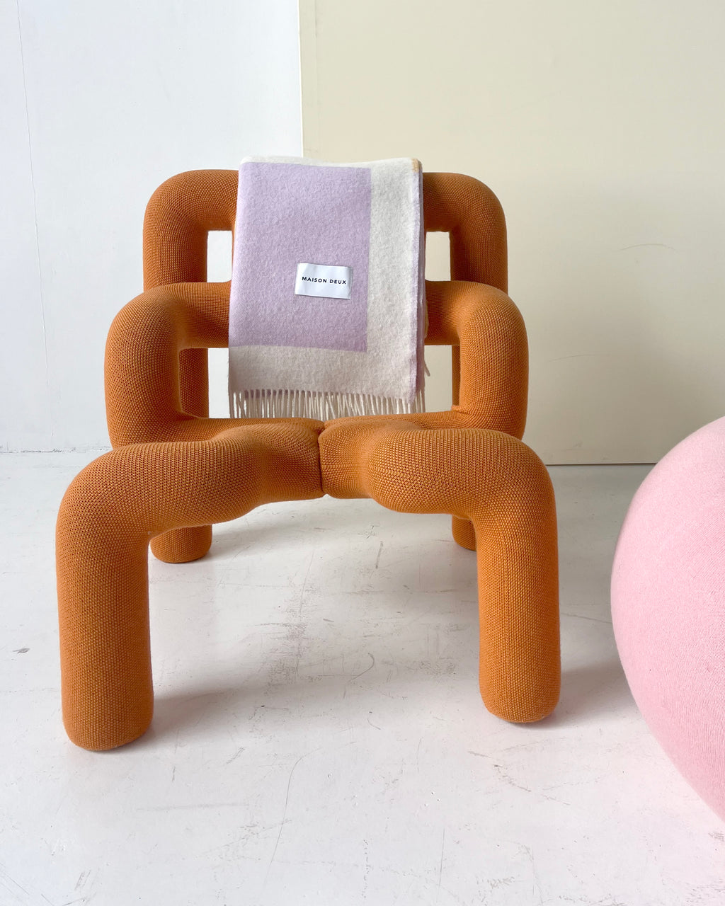 Color Block Blanket Lila - Design