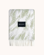 Moooi Blanket - Blushing Sloth Olive Cream