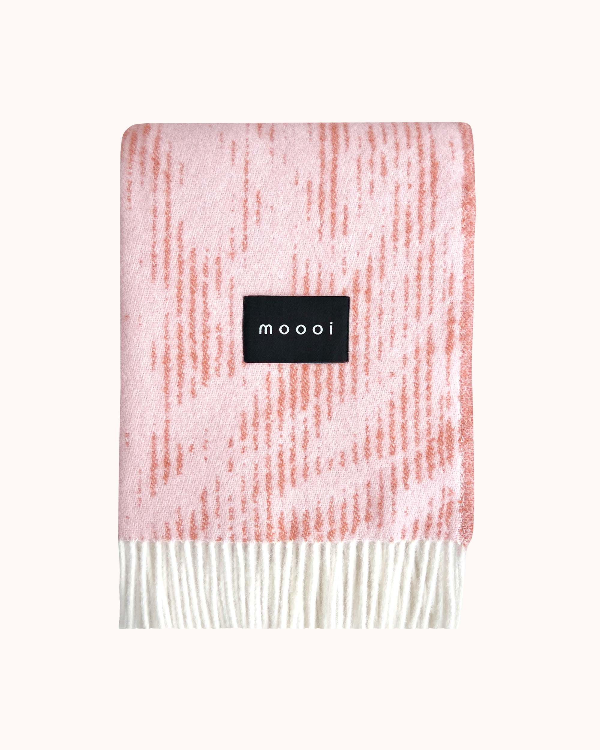 Moooi Blanket - Blushing Sloth Pink Rust