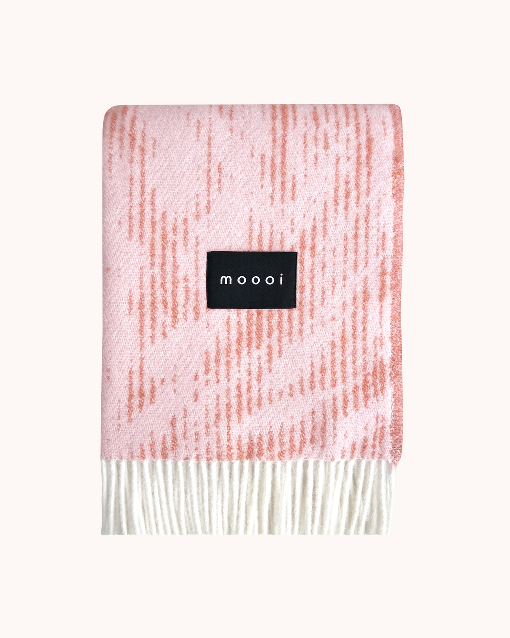 Moooi Blanket - Blushing Sloth Pink Rust
