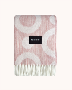 Umbrella Squid Blanket Dusty Pink - Sample Sale