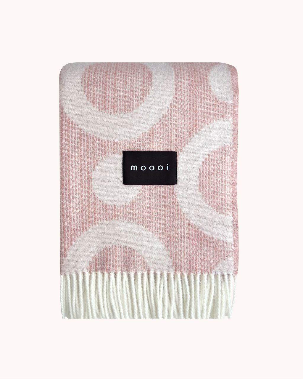Moooi Blanket - Umbrella Squid Dusty Pink