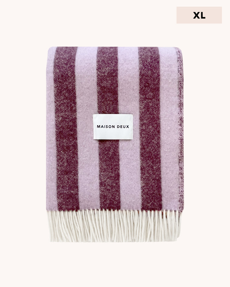 Candy Wrap Decke XL Lila-Aubergine