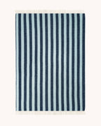 Candy Wrap Blanket Navy Ice Blue