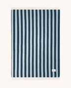 Candy Wrap Blanket Navy Ice Blue