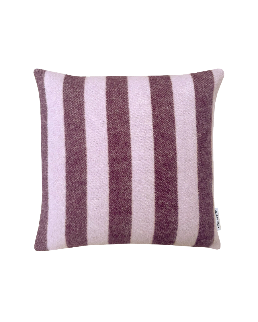Housse De Coussin Candy Wrap Lilas Aubergine
