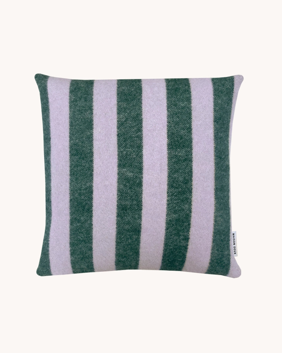 Candy Wrap Cushion Lilac Green