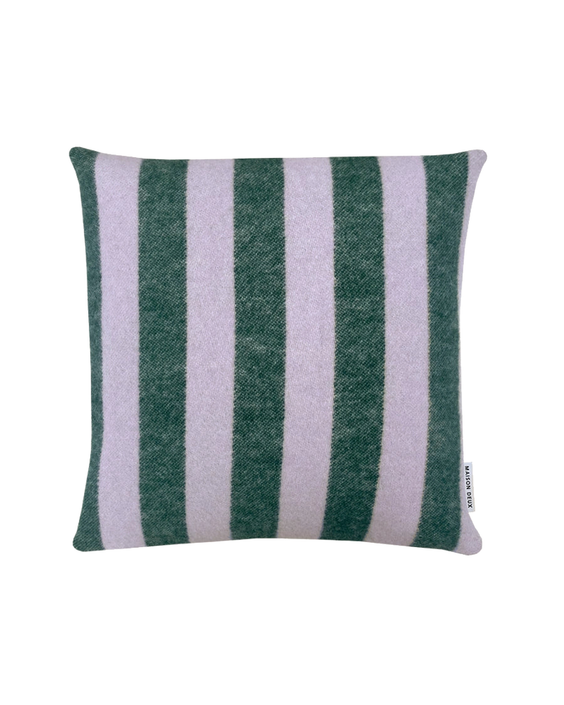 Housse De Coussin Candy Wrap Lilas Vert