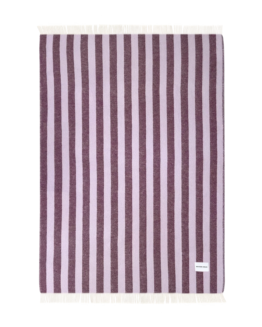 Plaid Candy Wrap Lilas Aubergine XL