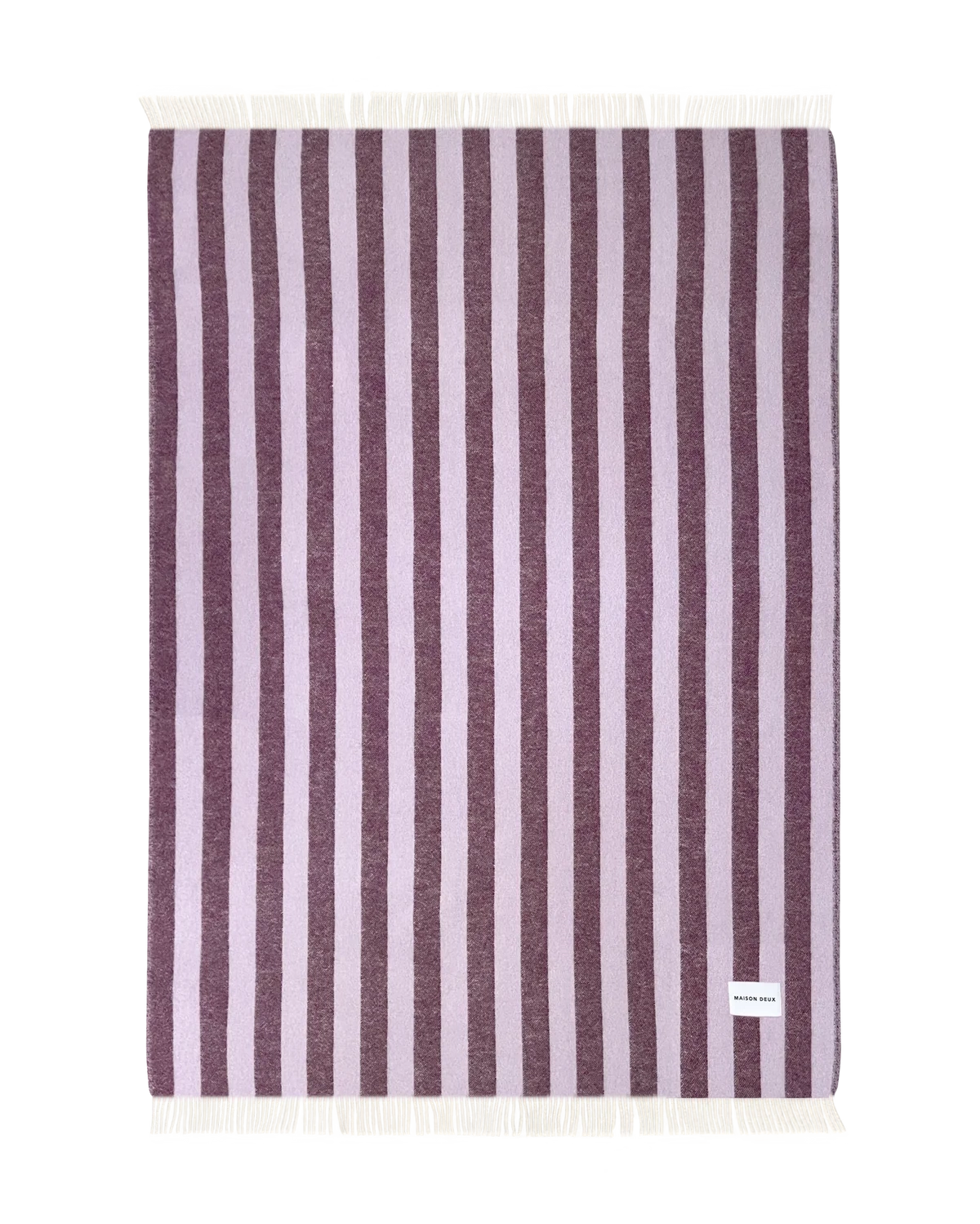 Plaid Candy Wrap Lilas Aubergine XL