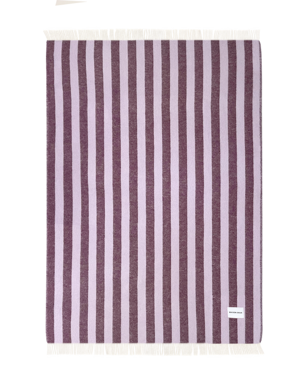 Candy Wrap Blanket Lilac Aubergine