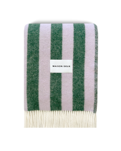 Candy Wrap Blanket Lilac Green - Sample Sale