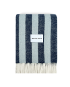 Candy Wrap Blanket Navy Ice Blue