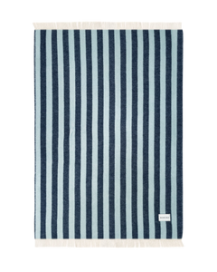 Candy Wrap Blanket Navy Ice Blue