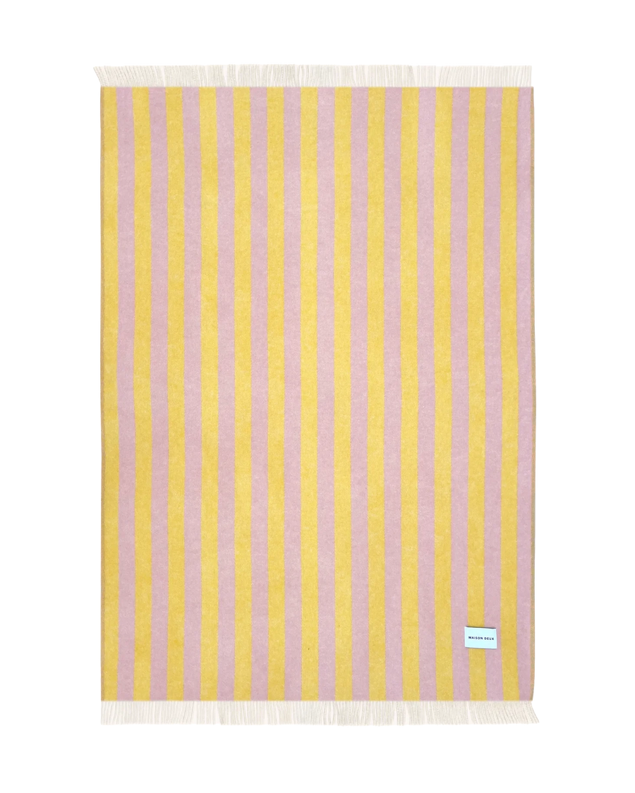 Candy Wrap Blanket Pink Yellow