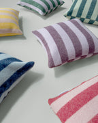 Housse De Coussin Candy Wrap Lilas Aubergine