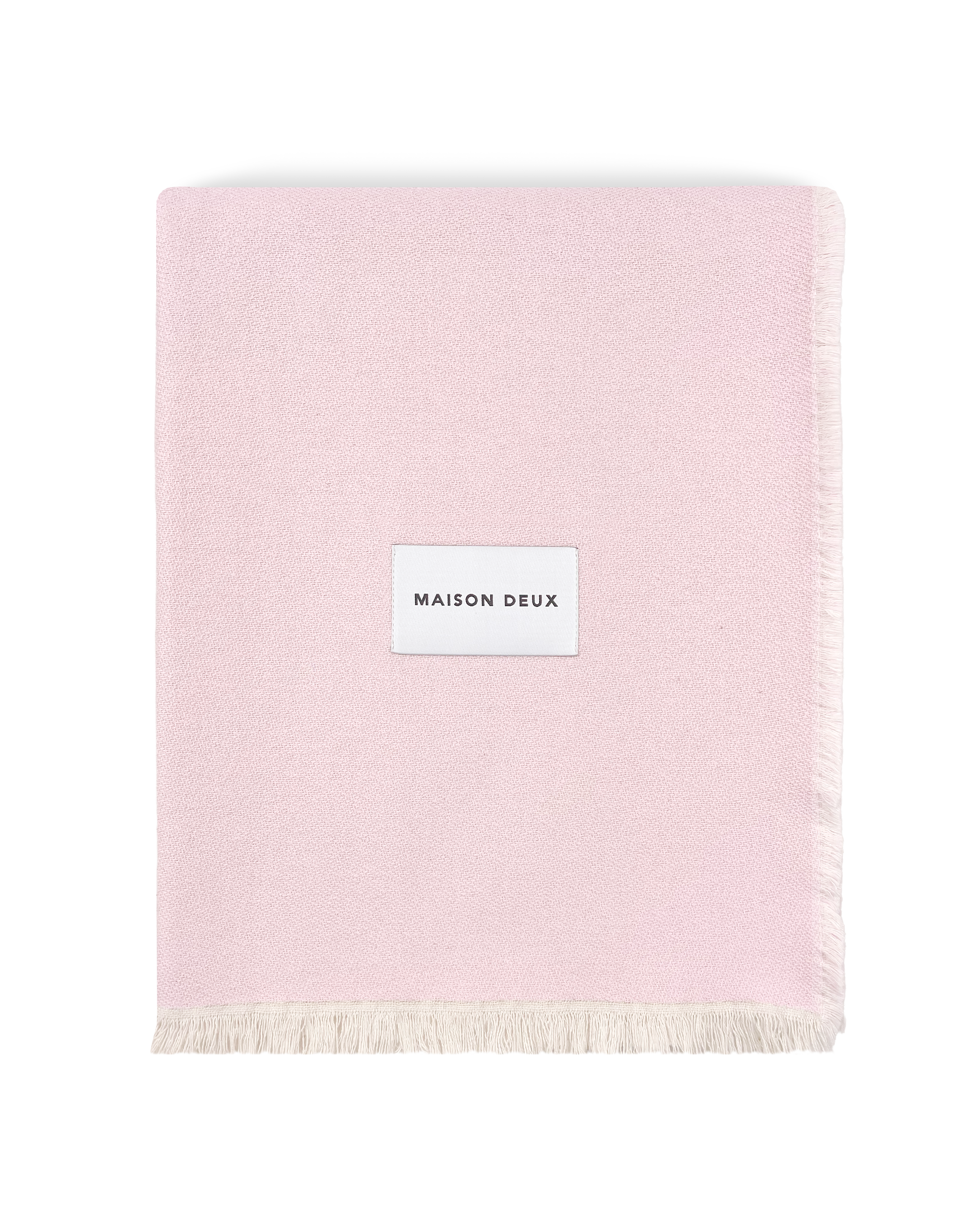 Check Bold Blanket Pink Sun