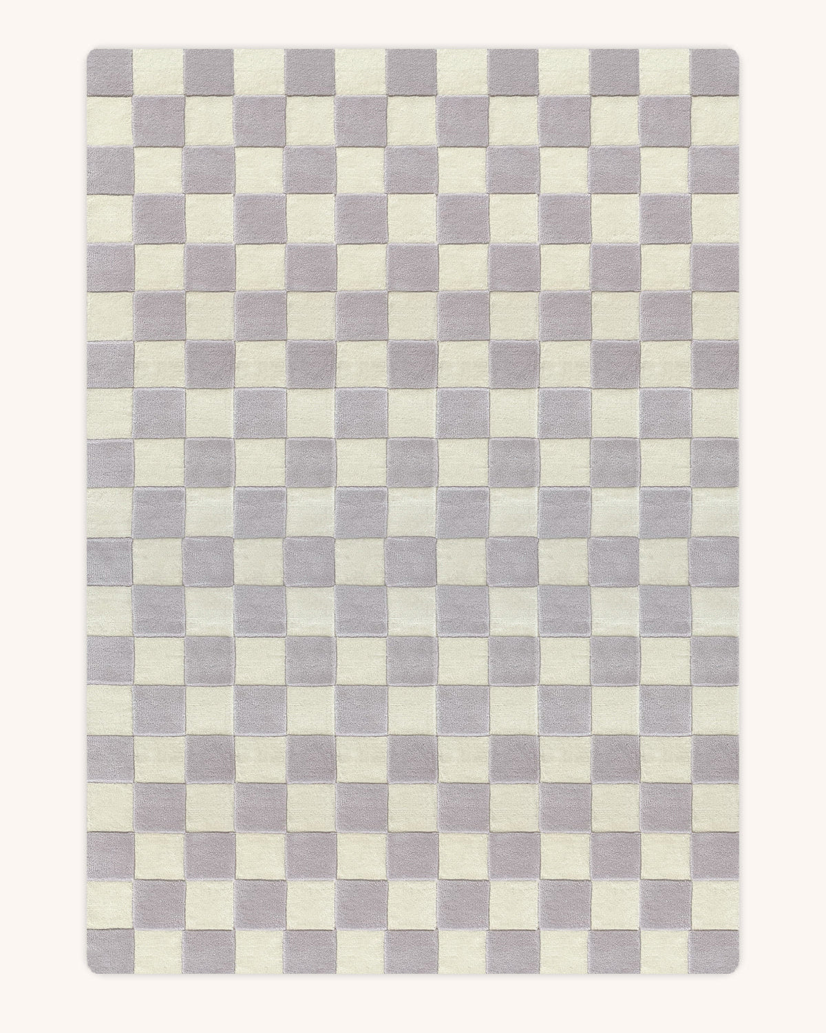 Checkerboard Vloerkleed Lila 170 x 240 cm