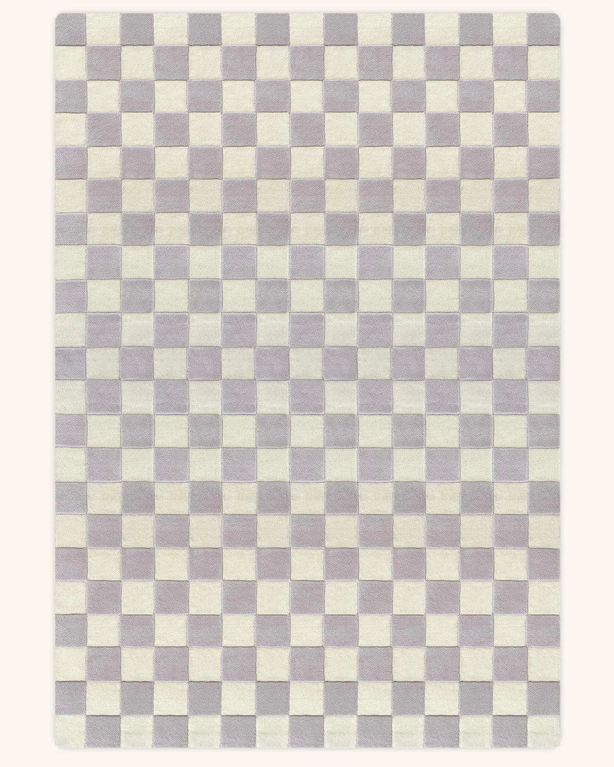 Checkerboard Rug Lilac 200 x 300