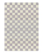 Checkerboard Rug Lilac 170 x 240 cm