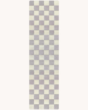 Checkerboard Runner Rug 80 x 300