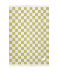 Plaid Checkerboard Kiwi Rose XL