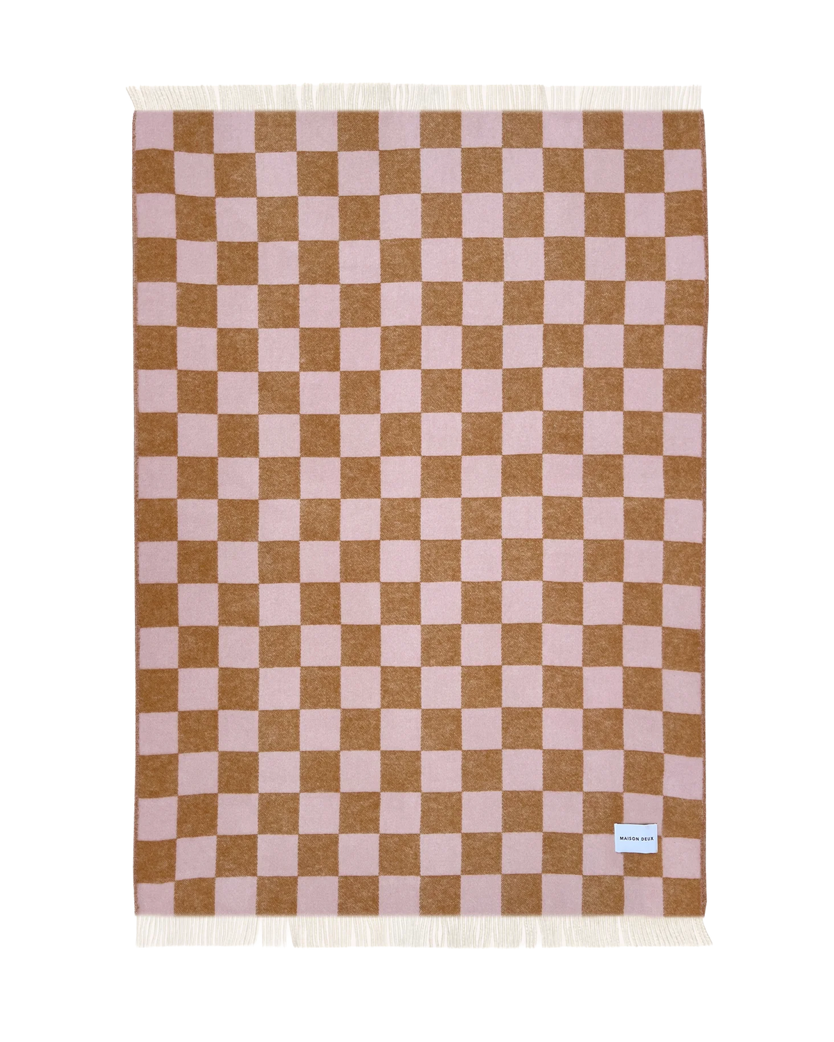 Checkerboard Blanket Terra Pink