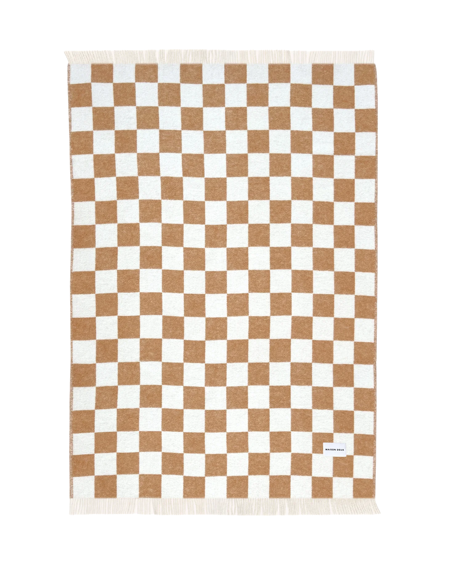 Plaid Checkerboard Terra Blanc