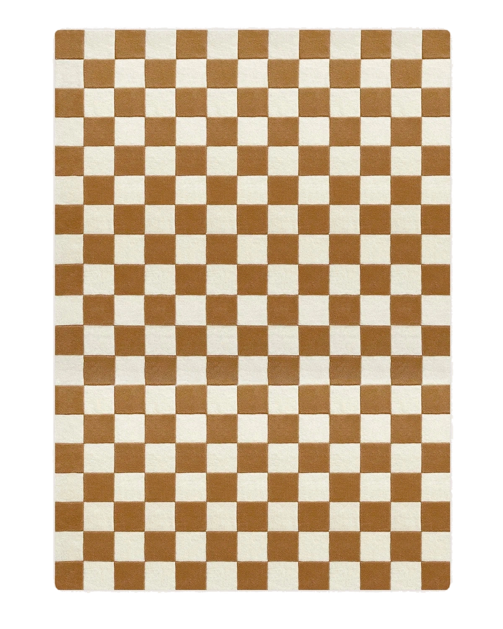 Checkerboard Rug Terra 170 x 240 cm